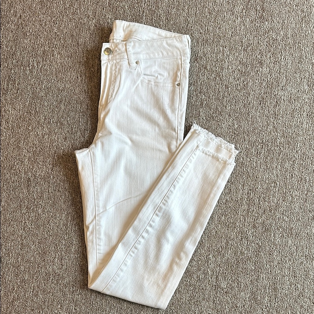 Armani Exchange white jeans